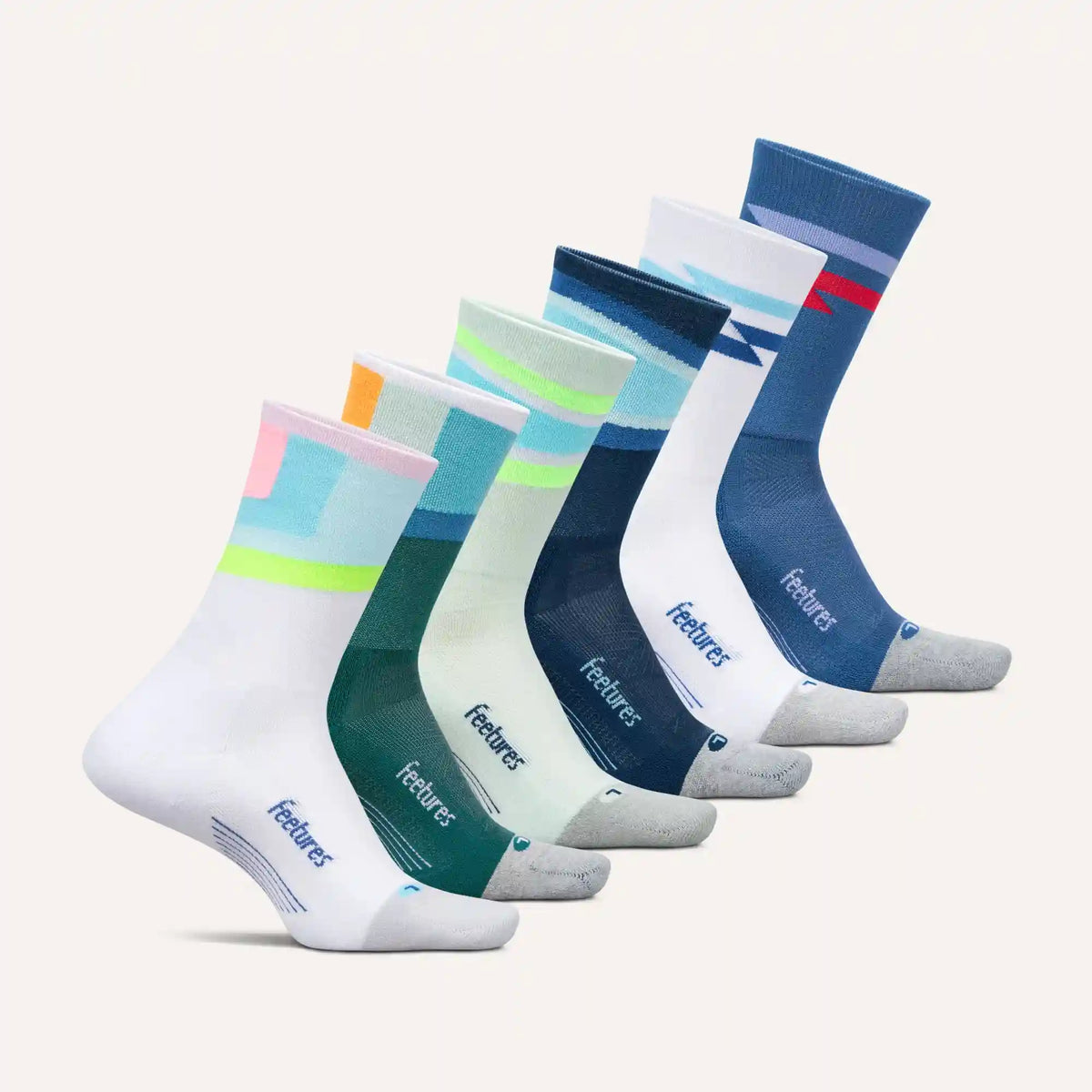 Elite Light Cushion Mini Crew 6 Pack
