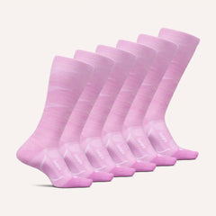 Graduated Compression Light Cushion Knee High 6 Pack