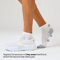 Plantar Fasciitis Relief Sock Light Cushion Quarter