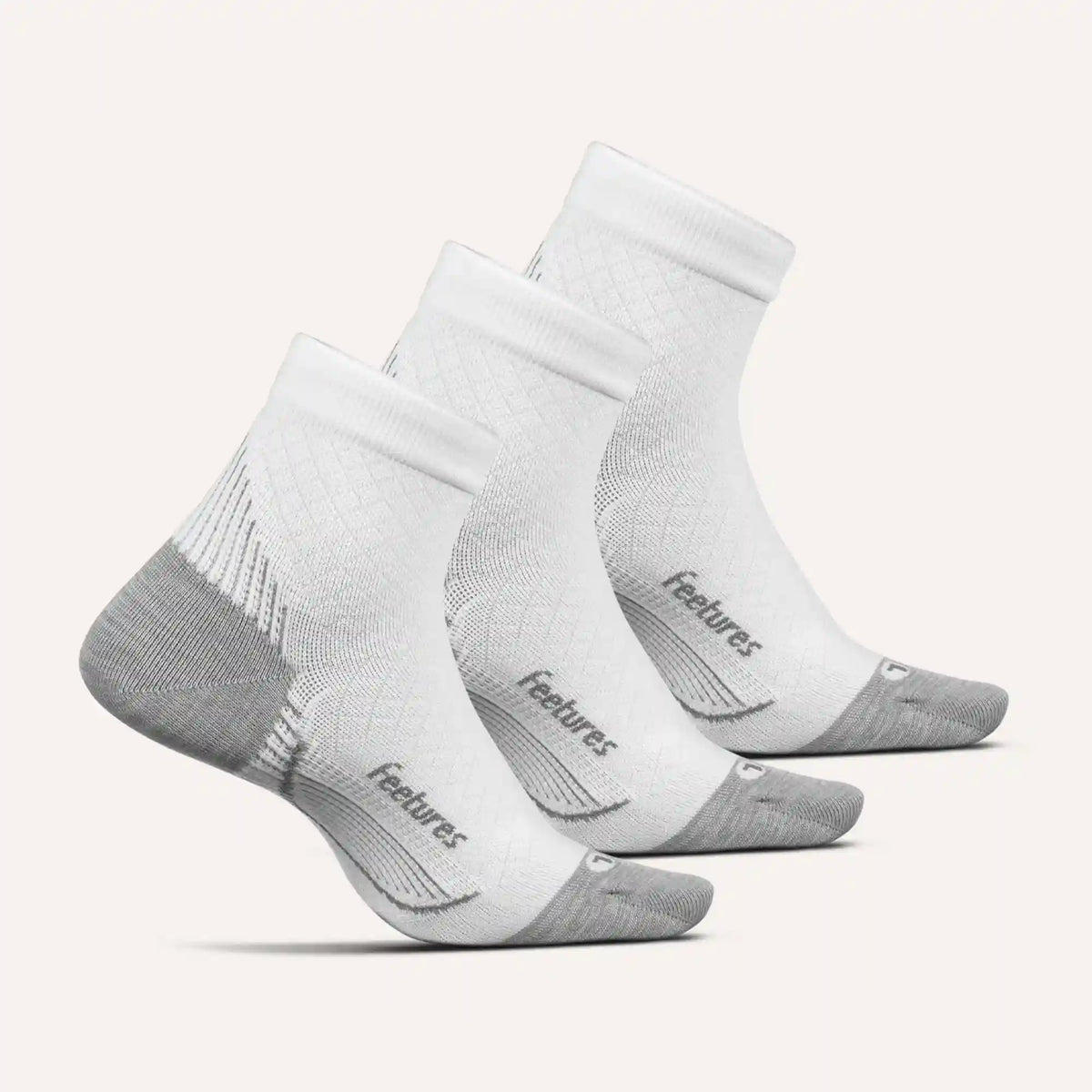 Plantar Fasciitis Relief Sock Ultra Light Quarter 3 Pack