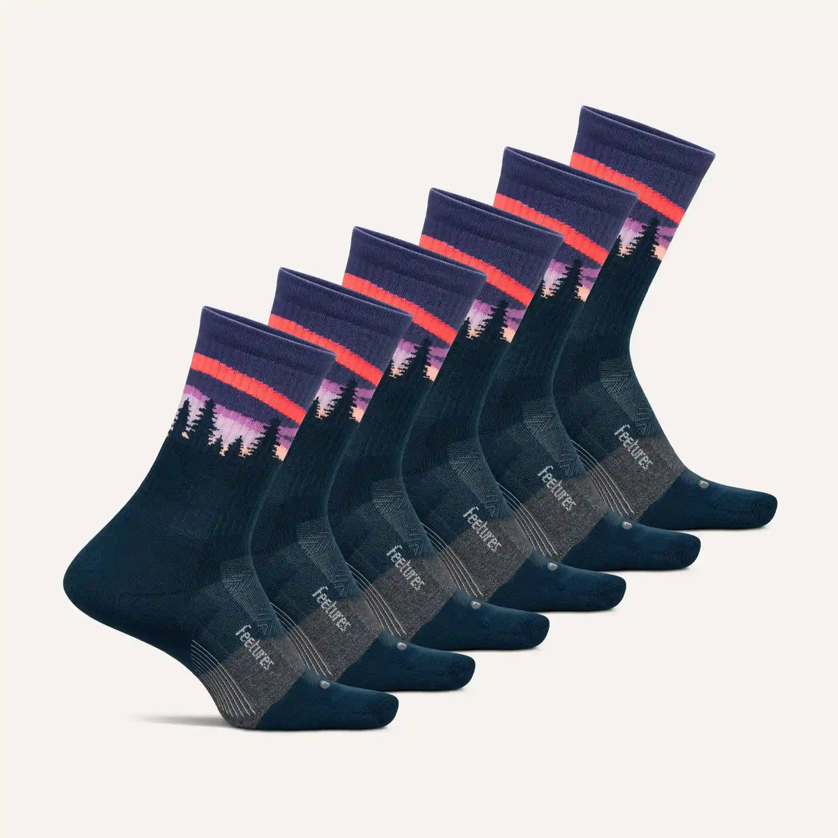 Trail Max Cushion Mini Crew 6 Pack